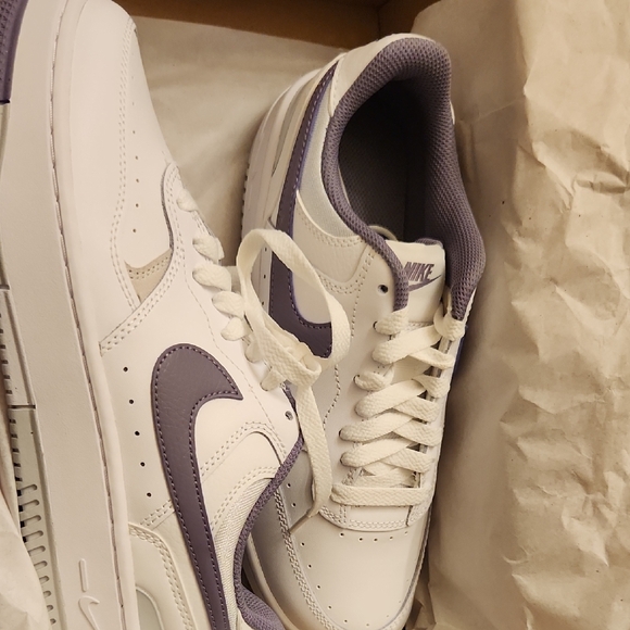 Nike Shoes - Nike Women's White and Purple Sneakers